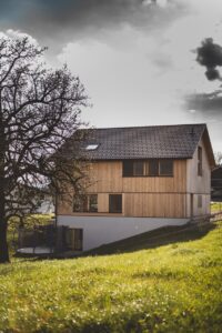Einfamilienhaus in Holzbauweise