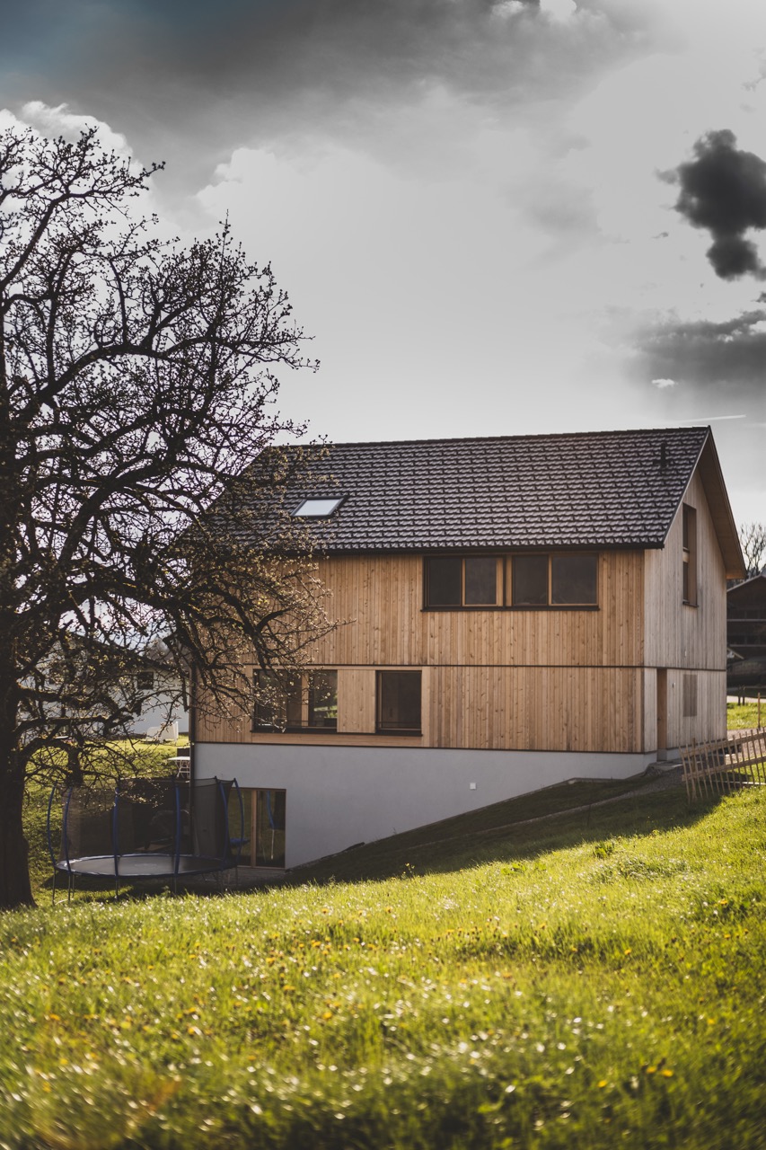 Einfamilienhaus in Holzbauweise